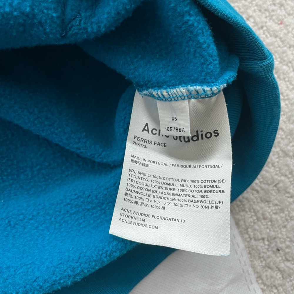 Acne Studios Ferris Face Hoodie - Picture 6 of 9
